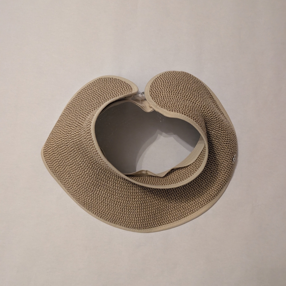 Chic Beige Women's Sun Visor